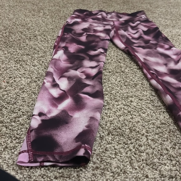 Lululemon Train Times Blush Blossom Alpine White Candy Pink Leggings - Picture 6 of 16